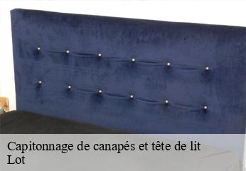 Capitonnage de canapés et tête de lit 46 Lot  CHEZ WILLIAM TAPISSIER 46