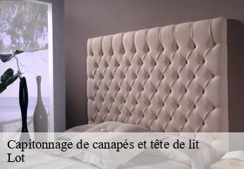 Capitonnage de canapés et tête de lit 46 Lot  CHEZ WILLIAM TAPISSIER 46