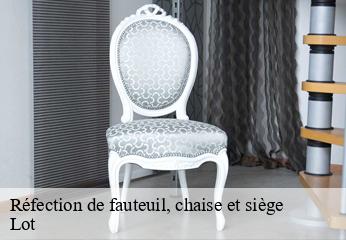 Réfection de fauteuil, chaise et siège 46 Lot  CHEZ WILLIAM TAPISSIER 46