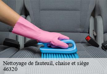 Nettoyage de fauteuil, chaise et siège  assier-46320 CHEZ WILLIAM TAPISSIER 46