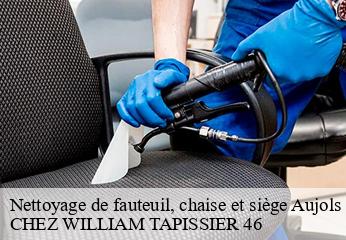 Nettoyage de fauteuil, chaise et siège  aujols-46090 CHEZ WILLIAM TAPISSIER 46