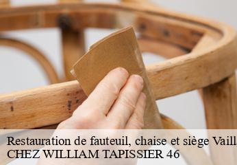 Restauration de fauteuil, chaise et siège  vaillac-46240 CHEZ WILLIAM TAPISSIER 46