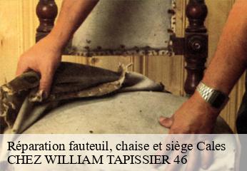 Réparation fauteuil, chaise et siège  cales-46350 CHEZ WILLIAM TAPISSIER 46