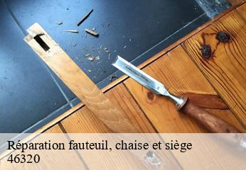 Réparation fauteuil, chaise et siège flaujac-gare-46320 TAPISSIER 46