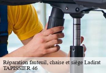 Réparation fauteuil, chaise et siège ladirat-46400 TAPISSIER 46