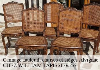 Cannage fauteuil, chaises et sièges  alvignac-46500 CHEZ WILLIAM TAPISSIER 46