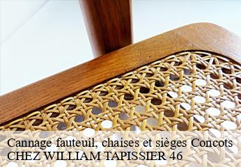 Cannage fauteuil, chaises et sièges  concots-46260 CHEZ WILLIAM TAPISSIER 46