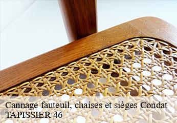 Cannage fauteuil, chaises et sièges condat-46110 TAPISSIER 46