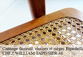 Cannage fauteuil, chaises et sièges  espedaillac-46320 CHEZ WILLIAM TAPISSIER 46