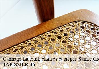 Cannage fauteuil, chaises et sièges sainte-croix-46800 TAPISSIER 46