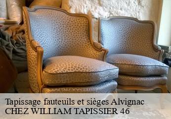 Tapissage fauteuils et sièges  alvignac-46500 CHEZ WILLIAM TAPISSIER 46