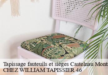 Tapissage fauteuils et sièges  castelnau-montratier-46170 CHEZ WILLIAM TAPISSIER 46