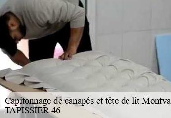 Capitonnage de canapés et tête de lit montvalent-46600 TAPISSIER 46