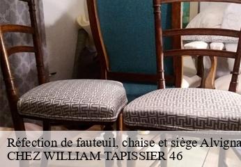 Réfection de fauteuil, chaise et siège  alvignac-46500 CHEZ WILLIAM TAPISSIER 46