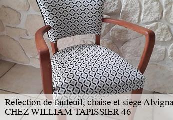 Réfection de fauteuil, chaise et siège  alvignac-46500 CHEZ WILLIAM TAPISSIER 46