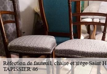 Réfection de fauteuil, chaise et siège saint-hilaire-bessonies-46210 TAPISSIER 46