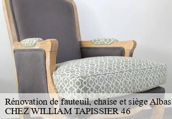 Rénovation de fauteuil, chaise et siège  albas-46140 CHEZ WILLIAM TAPISSIER 46