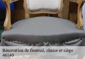 Rénovation de fauteuil, chaise et siège  albas-46140 CHEZ WILLIAM TAPISSIER 46