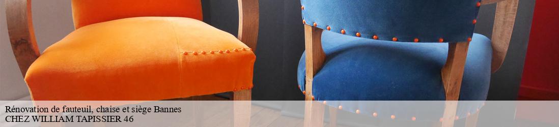 Rénovation de fauteuil, chaise et siège  bannes-46400 CHEZ WILLIAM TAPISSIER 46