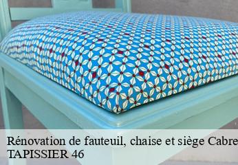 Rénovation de fauteuil, chaise et siège cabrerets-46330 TAPISSIER 46