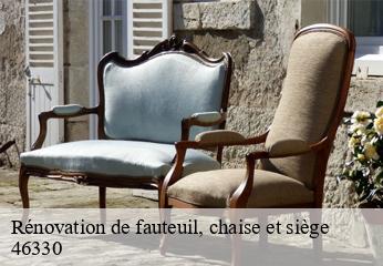 Rénovation de fauteuil, chaise et siège saint-cirq-lapopie-46330 TAPISSIER 46
