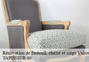 Rénovation de fauteuil, chaise et siège valroufie-46090 TAPISSIER 46